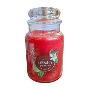 yankee candle 22 oz jar Barbados Spiced Rum